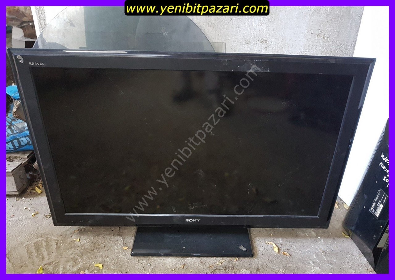 ARIZALI SONY BRAVA KDL-40S5600 lcd tv 40inç ekran kırık anakart sağlam kumanda yok televizyon