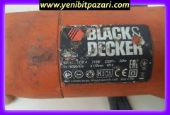 ikinci el black decker GD115 710W avuç taşlama küçük ispirel sipirel
