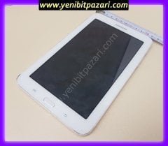arızalı Samsung Sm-t113 Galaxy Tab 3 Lite 8 Gb 7 inç beyaz ( anakart ekran dokunmatik arızalı ) pil kasa sağlam