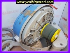 ikinci el AURA hydra zone typ333 1200w ıslak kuru elektrikli süpürge hafif kusurlu ( sesli çalışıyor bazı boruları yok ) elektrikli halı yıkamalı süpürge