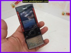 2.EL Nokia X3-00 kameralı tuşlu telefon tuşlar zor basıyor sim ok batarya var 50 kozmetik iyi şarj aleti yok sorunsuz