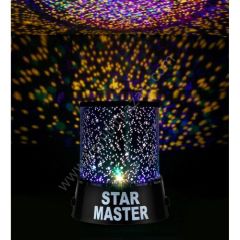 Duvara Işık Yıldız Yansıtan Star Master Gece Lambası