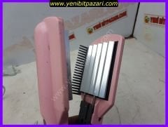 2,el Sinbo SHD-2637 Saç Şekillendirici düzleştirici saç tost makinası dalgali saç stili sorunsuz çalışıyor