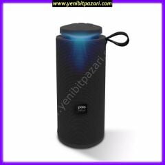 sıfır Polosmart FS46 Effective Bluetooth mp3 taşınabilir Hoparlör ses bombası siyah