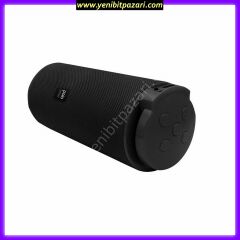 sıfır Polosmart FS46 Effective Bluetooth mp3 taşınabilir Hoparlör ses bombası siyah