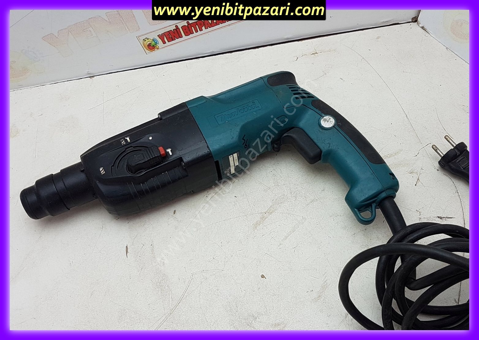 2. el Makita HR2450 kırıcı delici hilti matkap 780w sorunsuz temiz ( çok az kullanılmış )