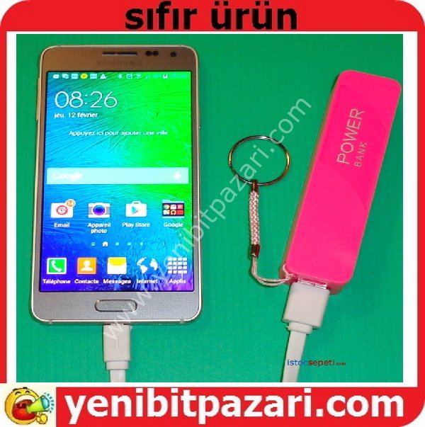 Powerbank 3000 mAh Taşınabilir Batarya şok fiyat yeni bitpazarı