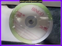 toptan Bingo DVD-R 4.7 GB 16X 50 Lİ CAKEBOX 10 paket 500 adet boş dvd