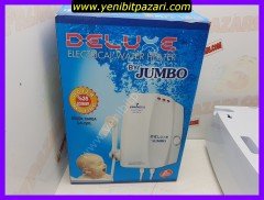 10 adet sıfır JUMBO DELUX 7500W elektrikli şohben şofben banyo ani su ısıtıcı düşük barda çalışma özelliği