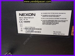 arızalı nexon 39nx600 smart akıllı led tv televizyon 39 inç ( ekran kırık - kumanda yok - uydu var ) sadece ekran kırık