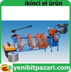 weltech MW160 pilastik boru büyük boy ALIN KAYNAK MAKİNESİ 160 mm  e kadar ISITMA VE TIRAŞ ETME