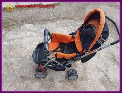baby keeper katlanır çocuk bebek arabası gözle görünmüyen küçük kusurları var genel olarak kullanıma uygundur