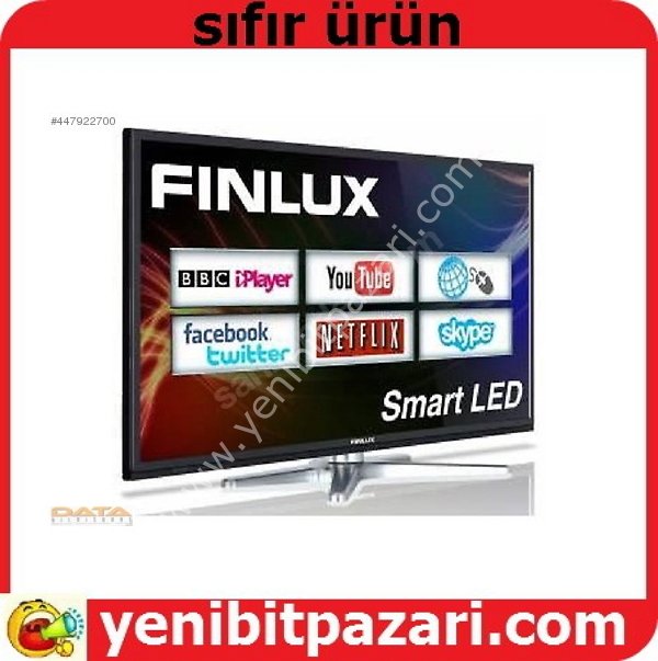 satıldı FİNLUX SMART 43FX610F LED 43 İNÇ 109 EKRAN led tv yeni bitpazarı