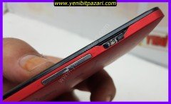 2,el ağır kusurlu asus T00J Zenfone 5 akıllı android 4 cep telefonu ( açma kapama tuşu düşmüş kırık ) sivri birşeyle basınca açılıyor