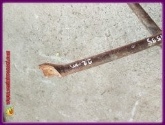 4 lü istavroz bijon lastik sökme anahtarı marka yok 17 19 21 23 ( 23 mm ağzı kırık ve yamuk duruyor )