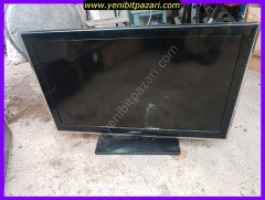arızalı samsung 40 inç LE40D550K1W Series 5 LE40D550 Full HD LCD TV televizyon ( ekran kırık ) kumanda yok