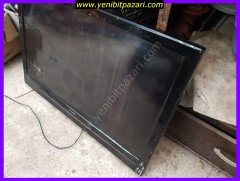 arızalı hyundai 37856 37 inç 100 ekran lcd full Hd tv televizyon ekran kırık anakart kasa sağlam ayak kumanda yok