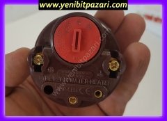 ikinci el kazan 220v su ısıtıcı termosifon resiztansı rezistans için termostat 30cm 0-80derece ayarlı 30 cm soketli sorunsuz ( sadece termostat tır )