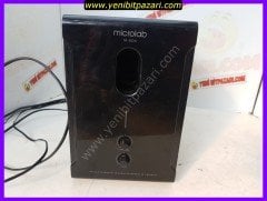arızalı microlab M500 woofer 5+1 sub anfi amfi hoparlörler yok ( kendi bas sesi var - dışarıya ses çıkışı yok )