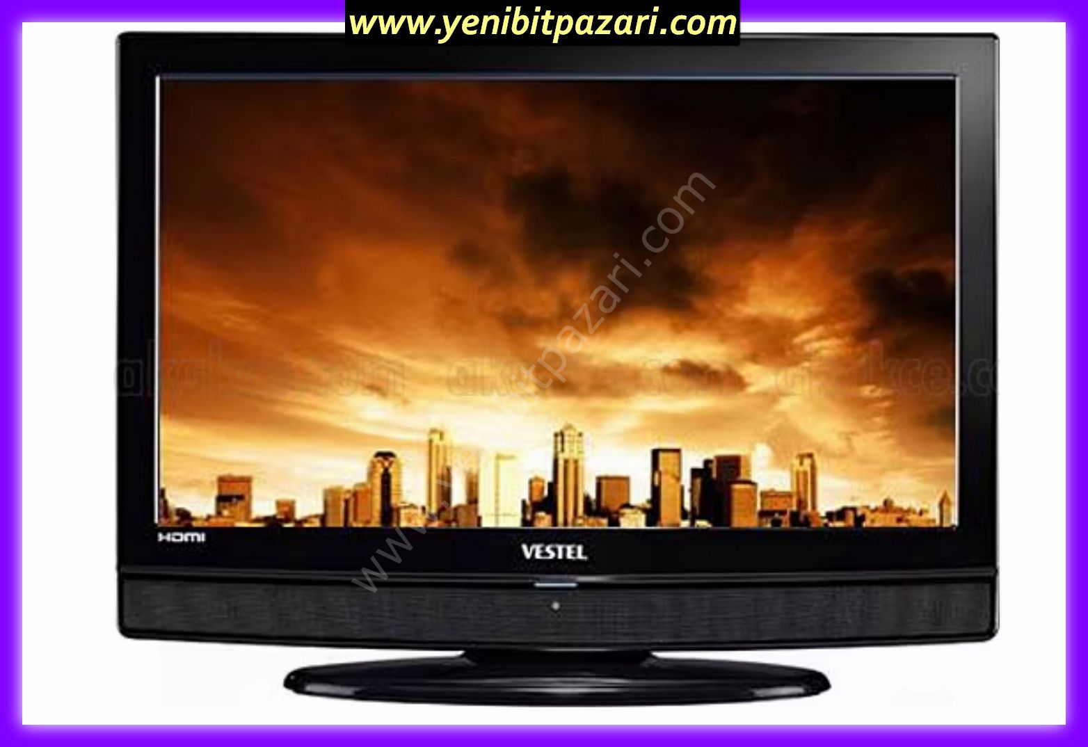 2,el Vestel 32VH3000 HD Ready (HD) TV 82 ekran ( kumanda - ayak -duvar aparatı yok )