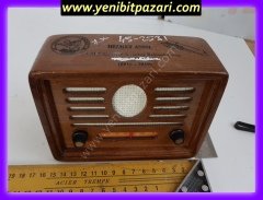 arızalı antika radyo mini 9volt ahşap gövde tarihi radyo çalışmıyor elle çevirmeli