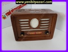 arızalı antika radyo mini 9volt ahşap gövde tarihi radyo çalışmıyor elle çevirmeli