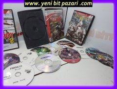 ikinciel PS2 ÇİPLİ SLİM ince kasa KASA SCPH-75004 play station 2 ( 2kol - 1 hafıza kartı - 45 adet cd ) oyun cd si sorunsuz
