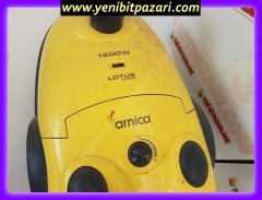 2. el arnica lotus YS1800 1400W elektrikli süpürge ( hortum yok açma kapama dügmesi sıkısıyor ) toz torbalı çalışıyor