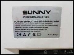 arızalı SUNNY SN032DLD12AT022-TSDM 32 inç 82 ekran led tv lcd yedek parça ekranı kırık hd uydusu var