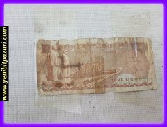 20 yirmi türk lirası tl 1970 orjinal antika tarihi eski para çeşitleri kağıt paralar kolesksiyonluk nostalji