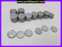 10 on türk lirası tl lira 1982  1984 1985 1986 orjinal antika tarihi eski para çeşitleri metal madeni paralar kolesksiyonluk nostalji bozuk para