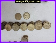 2500 iki bin beşyüz  türk lirası tl lira 1991 1992 1993 orjinal antika tarihi eski para çeşitleri metal madeni paralar kolesksiyonluk nostalji bozuk para