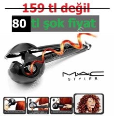 MAC STYLER perma ve saç düzleştirici saç maşası saç ütüsü şekillendirici makina makinesi  şok fiyat