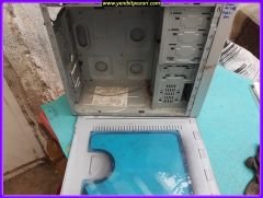 2,el boş bilgisayar kasası pc kasa psu güç kaynağı yok ( ön büyük düğme kablosunun takılması gerek )