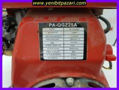 2. el benzinli su pompası pompa PALMERA su motoru PA QG225A 2.5hp 1 inç 25mn 4 zamanlı  ( sıfır ayarında )