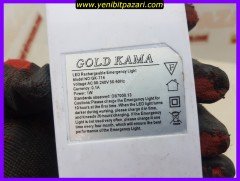 arızalı Gold Kama ışıldak ledli ( pil bitik )