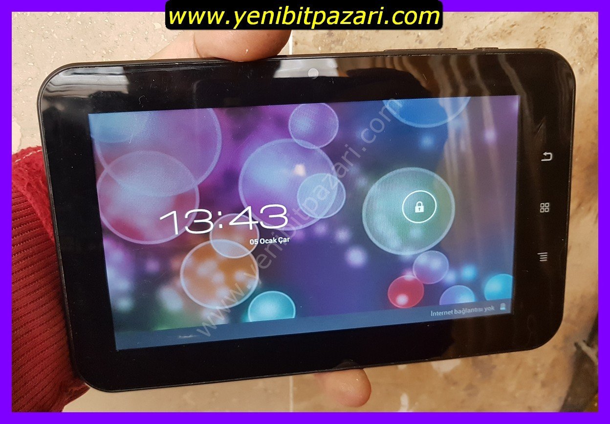 2. el EXPER P079R 7 inç tablet T7E 8 GB ( ince uçlu şarj aleti gerekli )