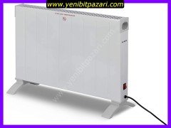 KUMTEL HC-2930 2000W elektrikli Konvektör ısıtıcı petek şeklinde tek başına 20 m2 odayı ısıtır
