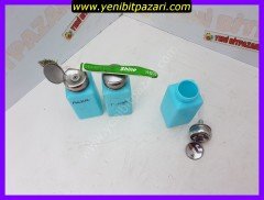 sıfır 250cc 250ml alkol tiner bas çek pompa plastik şişe