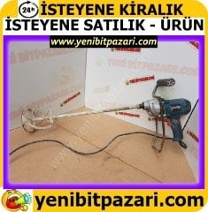 satılık kiralık ikinciel Proter PR 850 m boya serakol alçı  Harç Karıştırıcı karıştırma Matkap matkabı elektrikli mikser mikseri