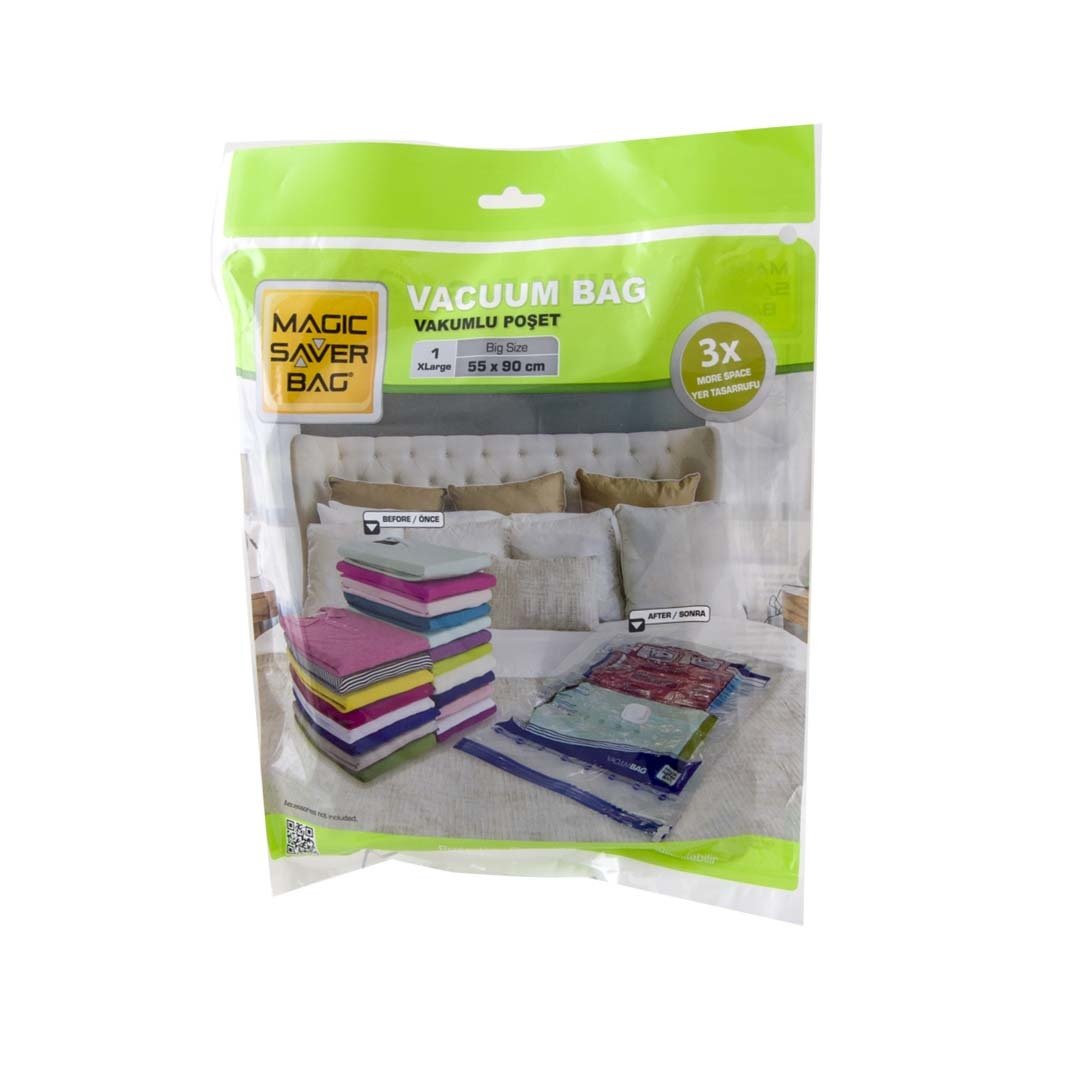 Magic Saver Bag XL Vakumlu Saklama Torbası 55*90 3'lü