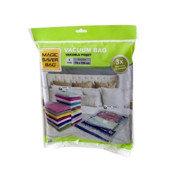 Magic Saver Bag JUMBO Vakumlu Saklama Torbası 73*130 3'lü