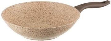 Falez Creamy Granitec Wok Tava 28 cm