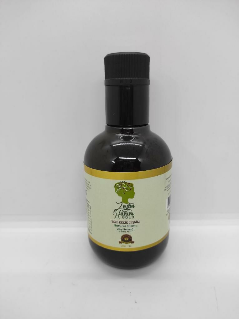 Zeytin Hanım Gold Kekik Çeşnili Soğuk Sıkım Natürel Sızma Zeytinyağı 250 ml