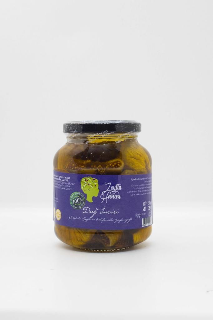 Zeytin Hanım Mountain Fig Gross 550 gr (Black Seed Oil and Polyphenol Olive Oil)