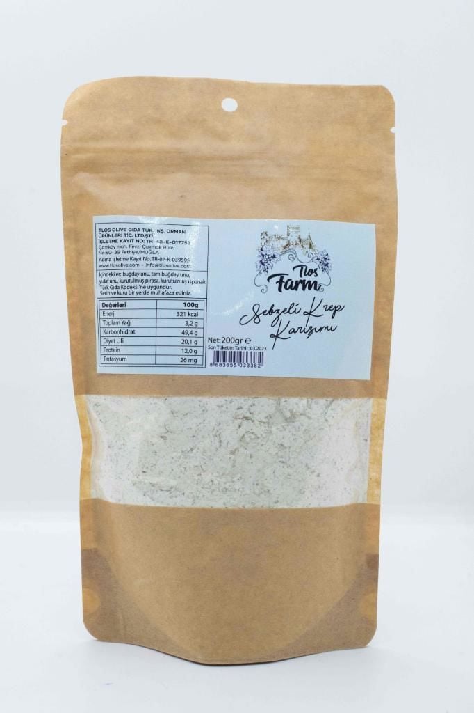 Tlos Farm Sebzeli Krep Karışımı 200 gr