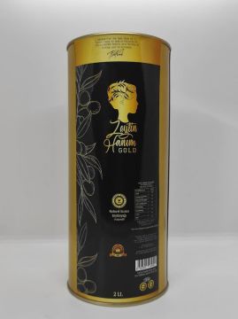 Zeytin Hanım Gold Soğuk Sıkım / Olgun Hasat / Natürel Sızma Zeytinyağı  (<=0.8 Asit) - 2lt