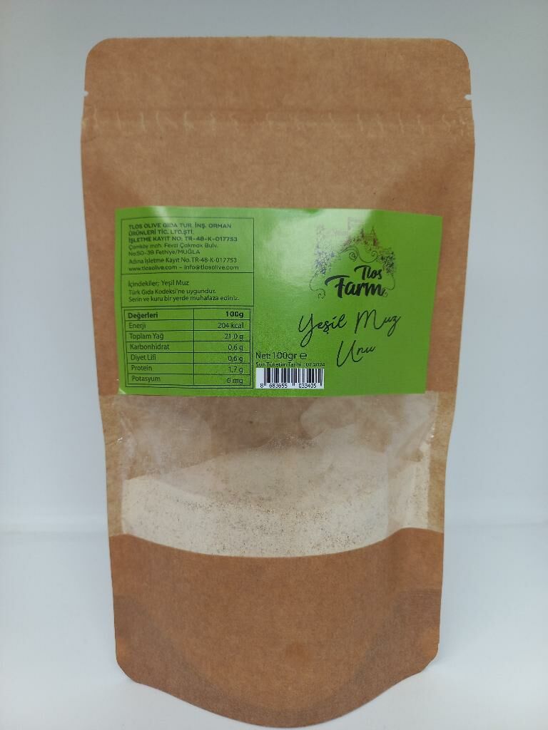 Tlos Farm Green Banana Flour 100 gr