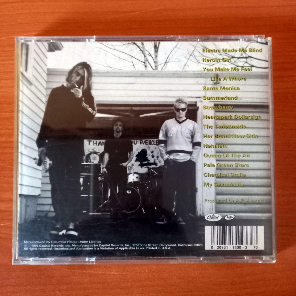EVERCLEAR – SPARKLE AND FADE (1995) - CD 2.EL