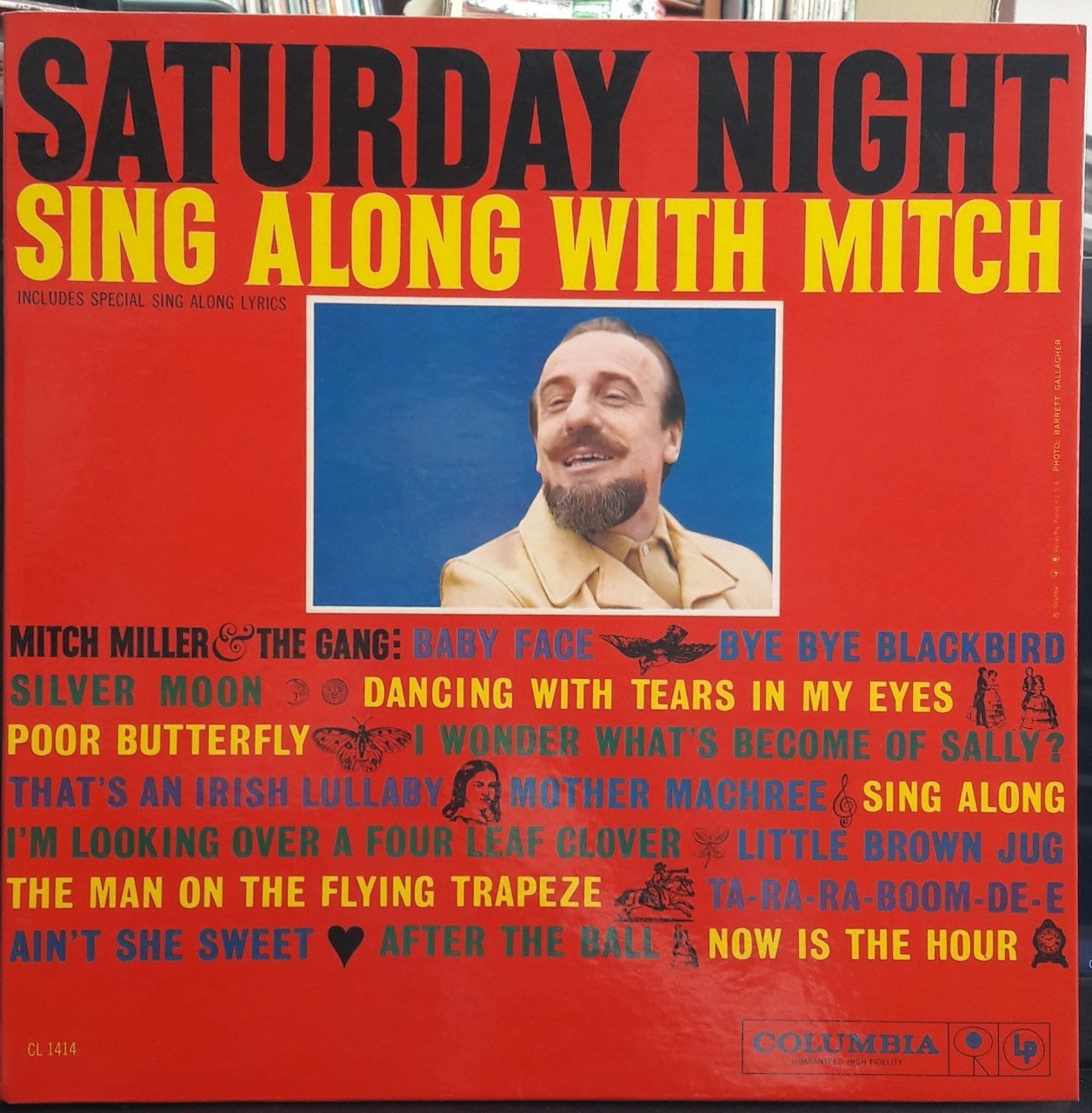 MITCH MILLER & THE GANG - SATURDAY NIGHT SING ALONG WITH MITCH - PLAK 2.EL